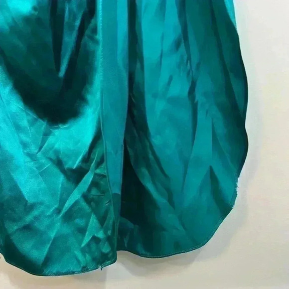 GUNNE SAX GREEN BLUE DRESS 9/10 - Picture 7 of 16